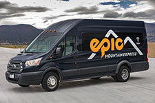 Epic Mountain Express shuttle service