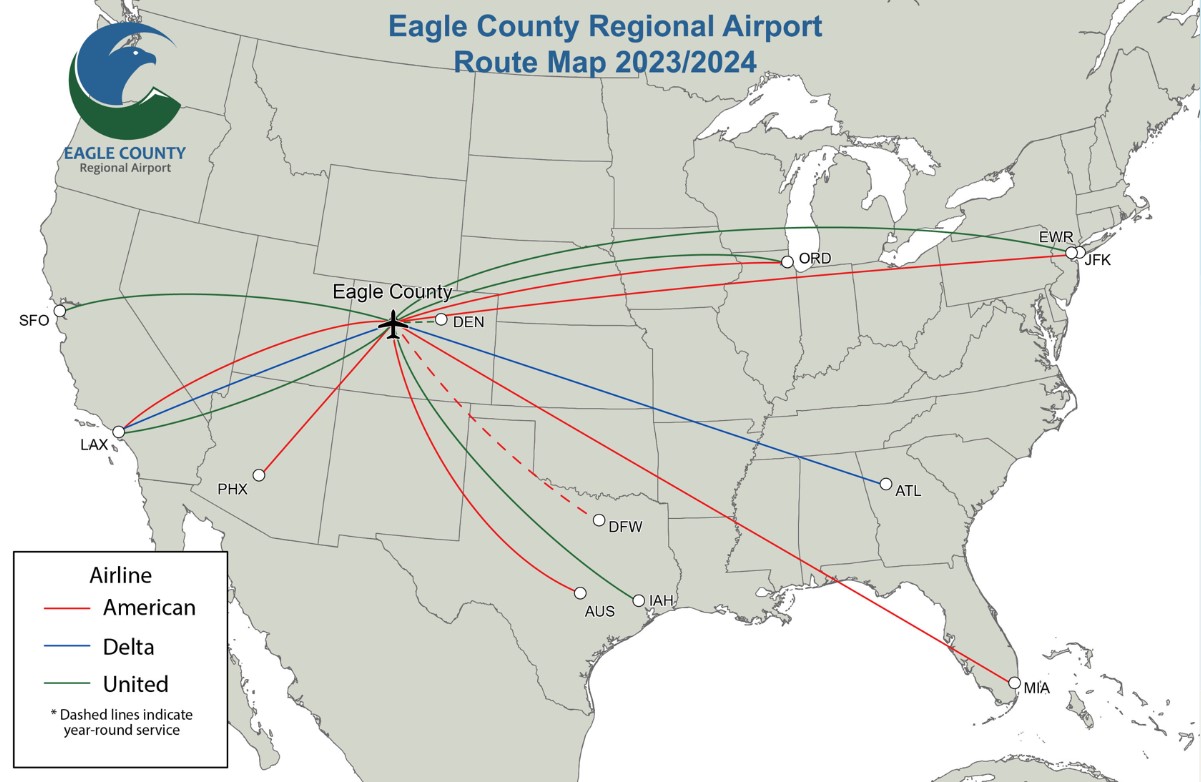 United Airlines Route Map 2025 List
