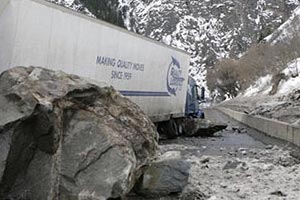 Glenwood Rock Slide